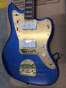 Squier 40th Anniversary Jazzmaster Gold Edition Lake Plaicd Blue - 3