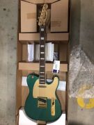 Squier 40th Anniversary Telecaster Gold Edition Sherwood Green Metallic - 2