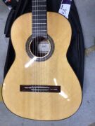 Esteve 4ST Nylon String Guitar, Solid Spruce Top - 2