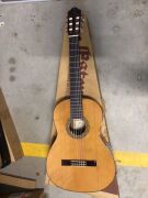 Esteve 4ST Nylon String Guitar, Solid Cedar Top - 2