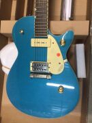 Gretsch G2215-P90 Streamliner Junior Jet Club in Mint Metallic - 3