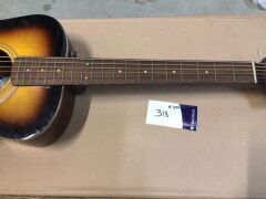 Fender Malibu Player in Sunburst - 4