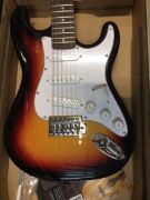 SE1SK 3/4 Electric Guitar Kit in 3 Tone Sunburst - 3