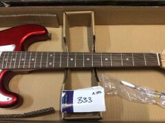 3/4 Electric Guitar Pack SE1SK34CAR Candy Apple Red - 5