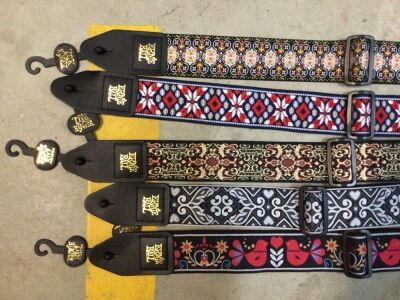 Assorted Ernie Ball Guitar straps