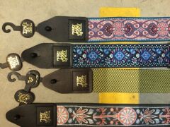 Assorted Ernie Ball Guitar Straps - 2