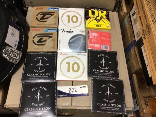 10 x Assorted Guitar string Packs