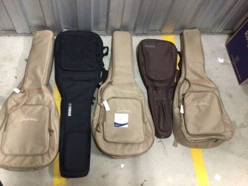 Bundle of 3 x Eastman Guitar Cases &amp; 2 x Yamaha Guitar Cases