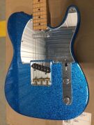 Fender - J Mascis Telecaster - Maple Fingerboard, Bottle Rocket Blue Flake - 3