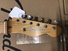 Fender - J Mascis Telecaster - Maple Fingerboard, Bottle Rocket Blue Flake - 4