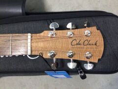 Cole Clark AN1EC Acoustic Electric, Southern Silky Oak - 4