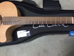 Cole Clark AN1EC Acoustic Electric, Southern Silky Oak - 5