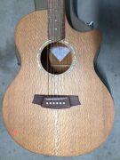 Cole Clark AN2EC-SSO Angel 2 Acoustic / Electric Guitar Silky Oak - 3