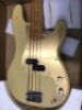 Squire by Fender 40th Anniversary Precision Bass (Vintage Edition, Maple Fingerboard, Gold Anodized Pickguard, Satin Vintage Blonde - 2