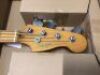 Squire by Fender 40th Anniversary Precision Bass (Vintage Edition, Maple Fingerboard, Gold Anodized Pickguard, Satin Vintage Blonde - 3