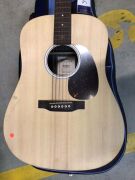 Martin D X2E Rosewood X Series Dreadnought Acoustic Electric Guitar in Natural - 3