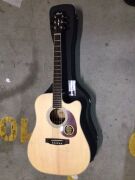 Cort MR710F Acoustic-Electric Guitar, Natural Satin - 2