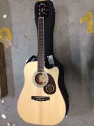 Cort MR710F Acoustic-Electric Guitar, Natural Satin - 2