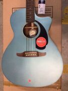 Fender Newporter Player Acoustic Guitar - Tidepool - 3