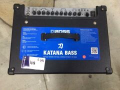 Boss Katana110 Bass 1x10" 110W Combo Amp - 3