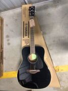 Yamaha FG820 Acoustic Guitar, Black - 2