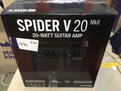 Line 6 SPIDER V 20 MkII Digital Modelling Guitar Amp - 3