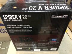 Line 6 SPIDER V 20 MkII Digital Modelling Guitar Amp - 4