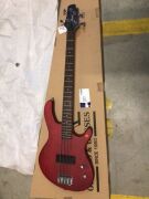 Cort Action Junior OPW 3/4 Open Pore Bass - Black Cherry - 2