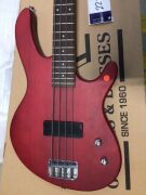 Cort Action Junior OPW 3/4 Open Pore Bass - Black Cherry - 3