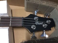 Cort Action Junior Short Scale Bass, Walnut - 4