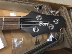 Cort Action Junior Short Scale Bass, Walnut - 4