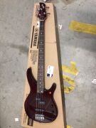 Yamaha TRBX174EW TRBX Series Bass Guitar Exotic Wood (Root Beer)