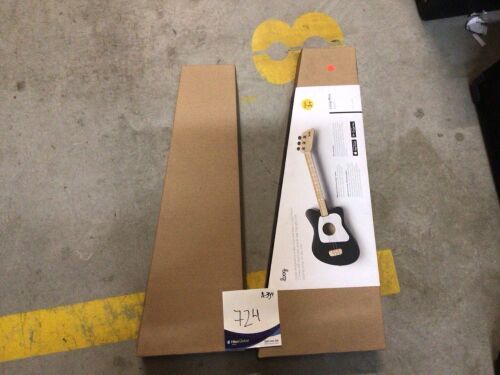 1 x Loog Mini Acoustic Black & 1 x Mahalo K Ukulele - Trans