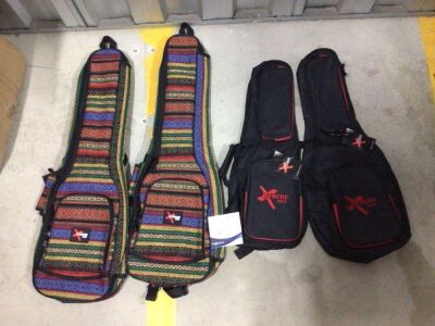 Bundle of Assorted Ukelele Bags