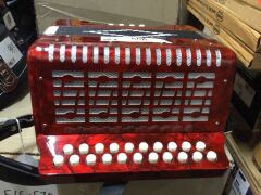 Paloma 721 Button Accordion 21 Buttons 8 Bass Key BC - 4