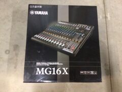 Yamaha MG16X 16-Channel Mixer - 2