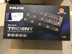 NUX NME5 Trident Guitar Modelling Processor Multi Effects Guitar Pedal - 2