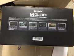 NUX MG-30 Guitar Modeling Processor - 4