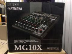 Yamaha MG10X 10 Channel Mixing Console w/ D-PRE Mic Preamps 1-Knob Compressors &amp; Effects - 3