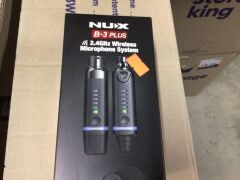 Nux B3 Plus Snap-on Microphone Wireless System - 3