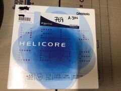 D'Addario Helicore Orchestral Bass String Set, 1/10 Scale, Medium Tension - 2