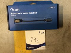 Fender Blockchain 12 PACK Patch Cable Kit MD - 2