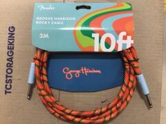 3 x 10in George Harrison Rocky Instrument Cable - 3