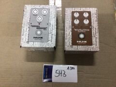 1 x NUX Steel Singer Drive Pedal & 1 x NU-X 6ixty5ive Analog Overdrive - 2