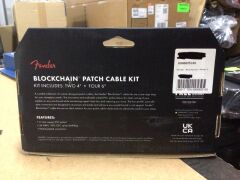 Fender Blockchain 6 Patch Cable Kit XS - 2