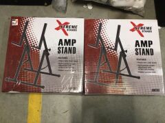 2x Xtreme Heavy Duty Amp Stand AM203 - 3