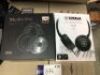 1 x Yamaha Hph50B Headphones &amp; 1 x OneOdio Pro 50 Wired Headphones with Mic - 2