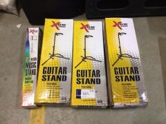 1 x Guitar Stand & 1 x XTREME Music Stand - 3