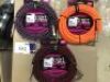 Bundle of 3 x Ernie Ball Instrument Cables (25FT - 7.62M) - 2