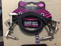 Bundle of 3 x Ernie Ball Patch Cables Packs - 4